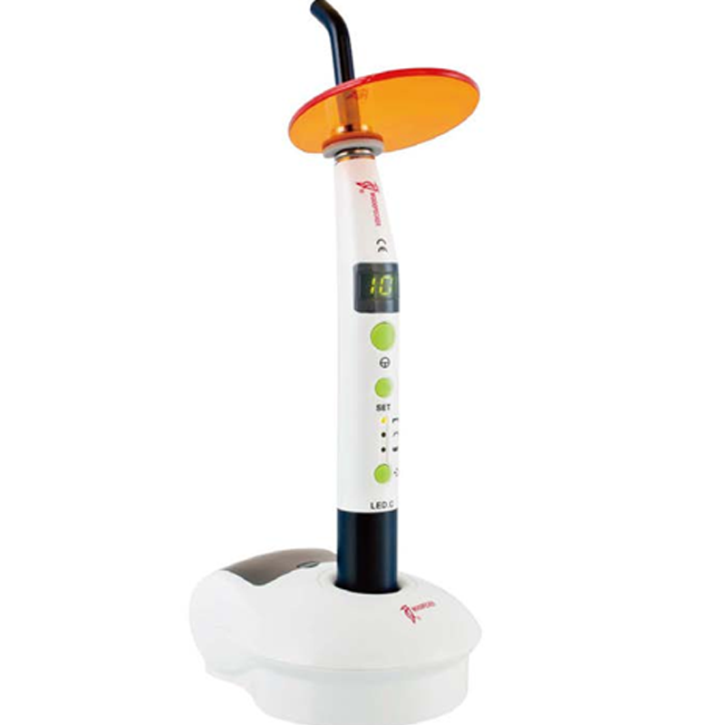 Woodpecker One Cure B-Cure LED Curing Light For Dentistry – Includes 2 Chargers