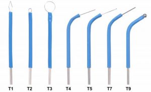 Electrosurgery tip set Bonart