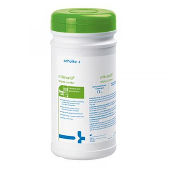 Mikrozid Wipes Tub 200 Jumbo wipes