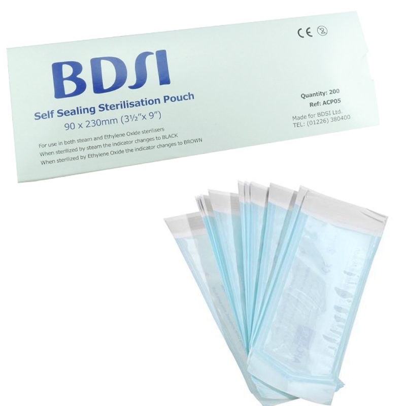 Autoclave Pouches 90 x 230 BDSI Dental Supplies