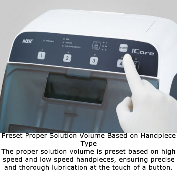 NSK iCare Handpiece Lubrication BDSI Dental Supplies