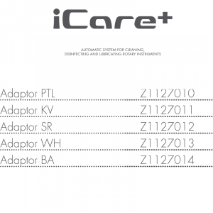 NSK iCare+ Handpiece Adaptors