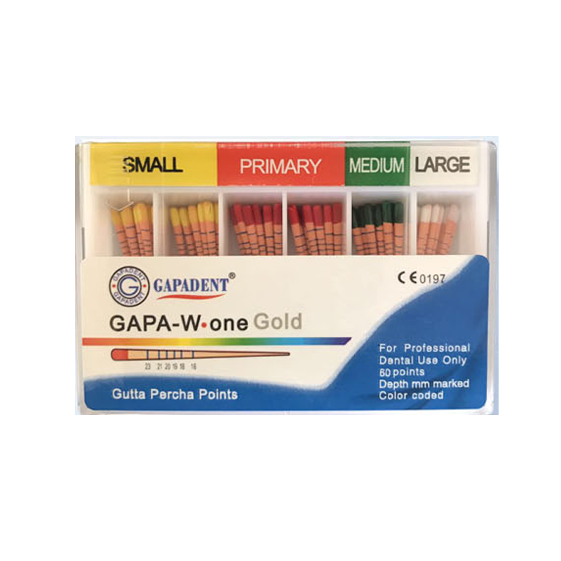 Dental MM Marked Gutta Percha Points 60/Pk – Fits Dentsply WaveOne Gold Files, Assorted Sizes, REDLAND